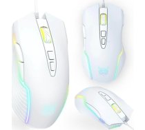 Pele Onikuma Onikuma Cw905 Pele Spēļu Vadu Rgb : Krāsa - Balts