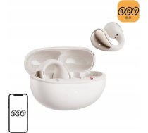 Bezvadu AustiЕ†as Qcy Crossky Clip T33 Bluetooth 5.4 (Balts)