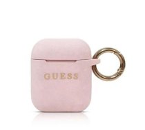 Maciņš austiņām Guess AirPods Silicone Case Pink
