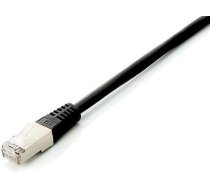 Equip Patchcord, S/ftp, Cat6, Pimf, Hf, 1m, Melns (605590)