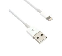 Kabelis Usb C-tech Usb-a - Lightning 2 M Balts (cb-apl-20w)