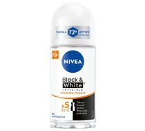 Nivea_black & White Invisible Ultimate Impact Female Antiperspirants Bumbiņā 50ml