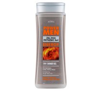 Joanna_power Men Energizing Shower Gels For Men Enerģisks Dušas Gēls Vīriešiem Melns Pipari & Guarana 300ml