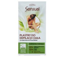 Joanna_sensual Ielāpi Depilācijai ķermeņa Mati Stiprs 12gab + Olīva łagodząca Podrażnienia 10ml