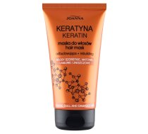 Joanna_keratin Rebuilding Hair Mask For Coarse Dull & Damaged Hair Odbudowująca Keratynowa Kondicionieris Matiem Szorstkich Matowych łamliwych Un Bojātiem 150ml