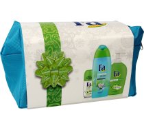 Fa Fa Komplekts Dāvanu-tualetes Piederumu Soma (dušas Gēls Coconut Water 250ml+deo Roll-on Fresh 50ml+Ziepes Hygiene 250ml )