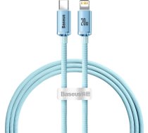Kabelis Usb Baseus Usb-c - Lightning 1.2 M Gaiši Zils (bsu3637)