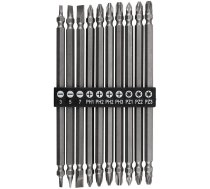 Komplekts Garas Biti Divpusējs: Sl3 /5/7, Ph1 /2 /2 /3, Pz1/2/3 X 150 Mm, 10gab.