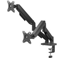 Savio Dubults Turētājs Galda Na Monitori 17"-32" 2x 2-9 Kg Uz atsperes Um-04