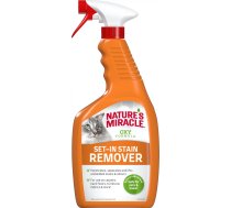 Zolux Nature's Miracle Set-in Stain Remover Cat 709ml - Līdzeklis Noņemšanai Starych Plam Po Moczu I Odchodach kaķu