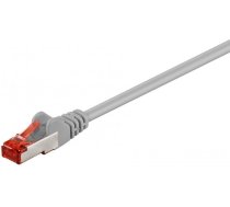 Goobay Patchcord, Cat6, S/ftp, 0.5m, Pelēks (93568)
