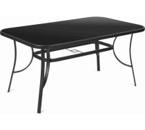Fieldmann Galds Dārza Ar Stikla Blatem Melns Fdzn5030