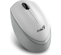 Pele Genius Genius Pele Nx-7009, 1200dpi, 2.4 [ghz], Optiskais, 3kl., Bezvadu, Balts-pelēks, 1gab Aa, Blue-eye Sensors, Simetrisks
