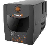 Ups Infosec Barošanas avots Avārijas Ups 1000va 500w 9ah 2x Fr/schuko
