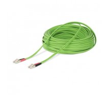 Startech.com 25m (82ft) Lc To Lc (upc) Om5 Multimode Fiber Optic Cable, 50/125um Duplex Lommf Zipcord, Vcsel, 40g/100g, Bend Insensitive, Low Insertion Loss, Lszh Fiber Patch Cord - Patch-Kabelis - Lc/upc Multi-modus (m) Zu Lc/upc Multi-modus (m) - 25