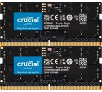 Atmiņa Portatīvajam Datoram Crucial Sodimm, Ddr5, 64 Gb, 5600 Mhz, Cl46 (ct2k32g56c46s5)