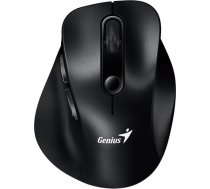 Pele Genius Pele Bezvadu Genius Ergo 9000s Mini Melna Kluss Klik Bluetooth 5.0 + 2,4ghz