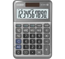 Casio Kalkulators Ms 100 Fm, Sudraba, Galda, Funkcija Konwersji Walut, %, Vat
