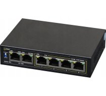 S64wp Pulsar Switch Poe 6-portu Fast Ethernet, 4x Poe (brak Zasilacza Komplektā)