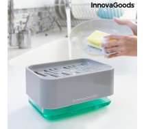 Dozators šķidrumam Trauku Izlietnes 2 W 1 Pushoap Innovagoods