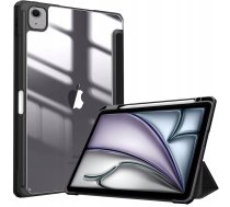 Futlāris Hard Crystal Priekš Ipad Air 13 Gen. 6 2024 (melns)