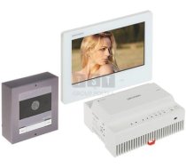 Komplekts Video Domofonu Ds-kis704ey/aluminum Hikvision