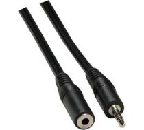 Kabelis Neutralle Jack 2.5mm - Jack 3.5mm 3m Melns (81919)