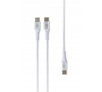 Er Power Inteligent Cable Extender - Kabelis Usb-c / 2 X Usb-c 100w 1,5m Balts - Gwarancja Drošības. Taisns Raty. Bezpłatna Wysyłka Od 170 Zł.