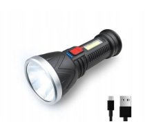 Lukturis Rokas Ltc 1-led Xpe+cob 3w 500lm, Akumulators 2400mah, Ip65,usb-c