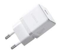 Lādētājs Tíkla Baseus Palm 1c 20w (ar Kabeli Baseus Mini White Usb-c 60w (20v/3a) 1m) - Balta