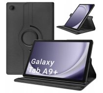 Futlāris Rotācijas 360 Priekš Samsung Galaxy Tab A9 Plus 11 (melns)