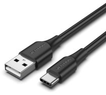 Vention Cthbc Kabelis Usb Usb 2.0 0,25 M Usb A Usb C Melns