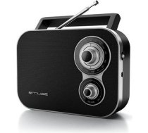 Radio Muse Muse M-051R Black, 2-band portable radio,