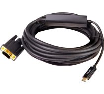 Kabelis Usb Club 3d Usb-c - D-sub (vga) 5 M Melns (cac-1512)