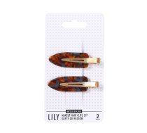 Sister Young_lily Makeup Hair Clips Set Klipes Matiem Blue Coffee 2gab
