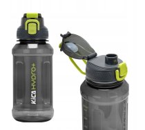Pudele Sporta Kica Hydro+ 1000 Ml - Melna