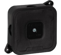 Viplast Kārba Virsmas tukšs 4 Wlotów Vp-2 Melna Ip44 85x85x35mm 027-05