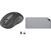 Pele Logitech M650 Grafīta Krāsa (910-006253) + Studio Series - Mid Grey (956-000052)
