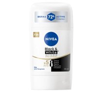 Nivea_black&white Invisible Silky Smooth Antiperspirants Zīmuļveida 50ml