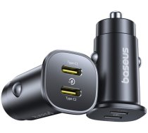 Lādētājs Automašīnas Baseus Gotrip 2 X Usb-c 30w - Melna
