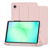 Futlāris Tech-protect Smartcase Pen Priekš Samsung Galaxy Tab A9 / A11 8.7 X110 / X115 / X133 / X135 Pink