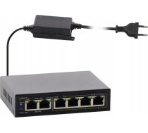S64-40w Pulsar Switch 6-portu Fast Ethernet, 4 Porti Poe