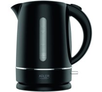 Ad 1385 Black Tējkanna Elektriskais 1,7l Ar Filtru Antywapiennym I Automatycznym Wyłączaniem