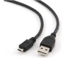Kabelis Usb Gembird Usb-a - Microusb 0.3 M Melns (ccpmusb2ambm0.3m)