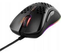 Pele Deltaco Pelė Gaming Su Laidu, 6400 Dpi, Rgb, Usb, Juoda / Gam-108