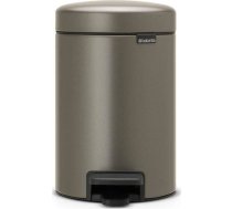 Atkritumu Grozs Brabantia New Icon Pedāļu Platīna (113246)