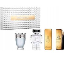 Paco Rabanne SET MINIATUR PACO RABANNE One Million EDT 5ml + One Million Elixir Intense EDP 5ml + Invictus EDT 5ml + Phantom EDT 5ml