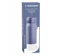 Pudele Filtrējoša Wessper B2 Glass Actitex™ 700ml Blue (wes270-700-bl_k)