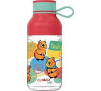 Quokka Quokka Ice Kids With Strap - Pudele ūdens Z Tritanu 430 Ml Ar Siksnu (happy Quokka)