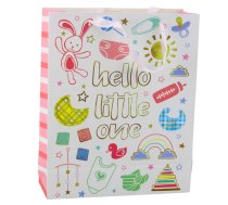 Hello Little One Baby Birth Gift Bag 32 x 26 x 10 cm